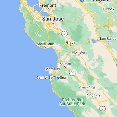 Map showing location of Moss Landing (36.804400, -121.786900)