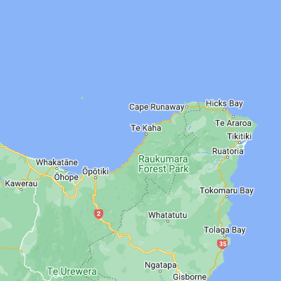 Map showing location of Motunui Island (-37.788230, 177.640210)