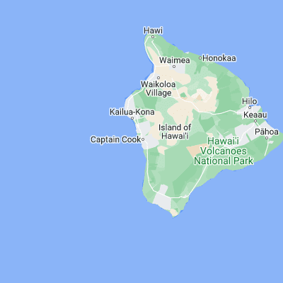 Map showing location of Napo‘opo‘o (19.471290, -155.918480)