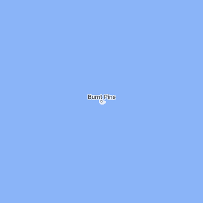 Map showing location of Norfolk Island (-29.033330, 167.950000)
