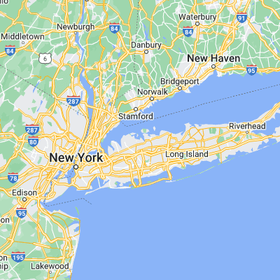 Map showing location of Oyster Bay Cove (40.870930, -73.510960)