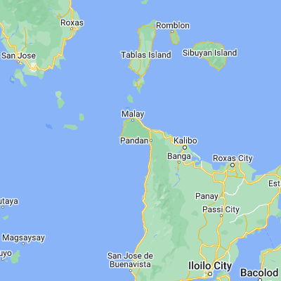 Map showing location of Patria (11.740300, 122.017100)