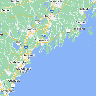 Map showing location of Phippsburg (43.820640, -69.814770)