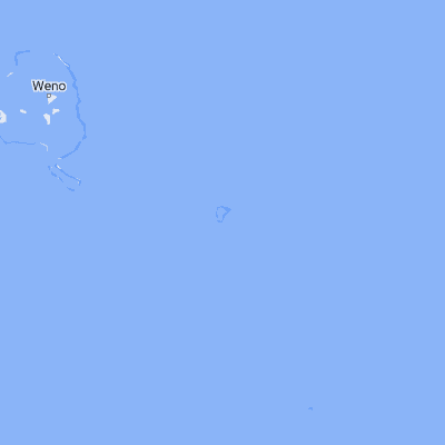 Map showing location of Piis (6.834000, 152.701000)