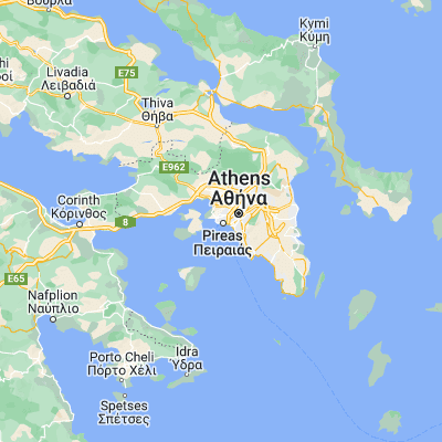 Map showing location of Piraeus (37.947450, 23.637080)