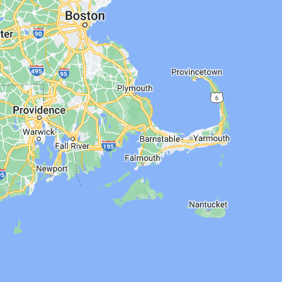 Map showing location of Pocasset (41.686220, -70.616140)
