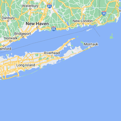 Map showing location of Ponquogue Point (40.847320, -72.502030)