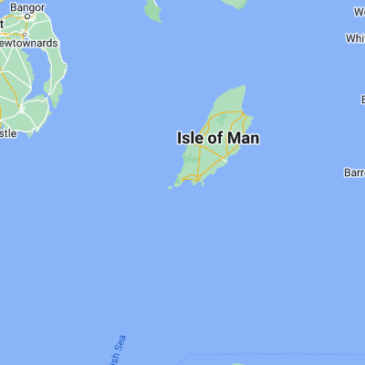Map showing location of Port Saint Mary (54.074050, -4.738580)