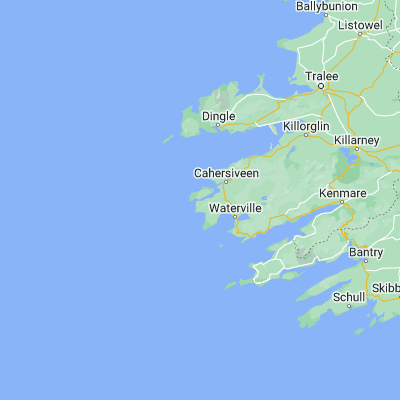 Map showing location of Portmagee (51.886110, -10.361670)