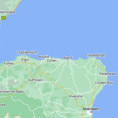 Map showing location of Portsoy (57.681440, -2.689560)