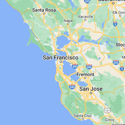 Map showing location of Potrero Point (37.759650, -122.381360)