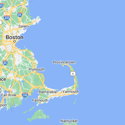Map showing location of Race Point Beach (42.081210, -70.216140)