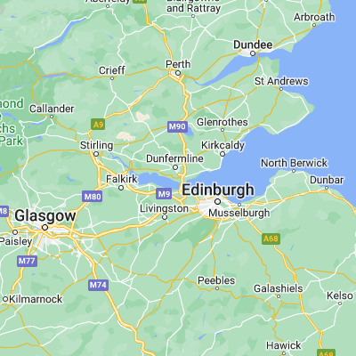 Map showing location of Rosyth (56.036890, -3.438000)