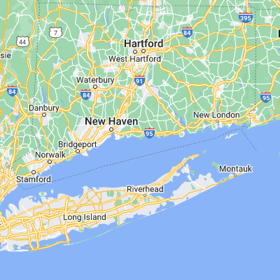 Map showing location of Sachem Head (41.245930, -72.703710)