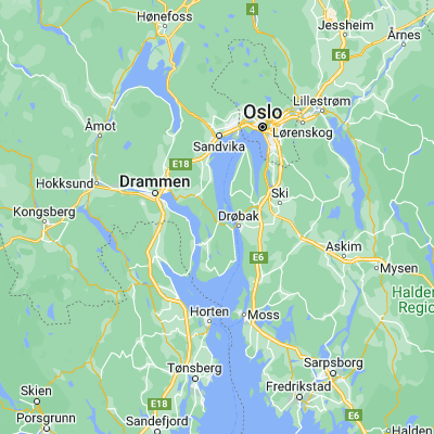 Map showing location of Sætre (59.681670, 10.524720)