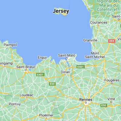 Map showing location of Saint-Briac-sur-Mer (48.621890, -2.134350)