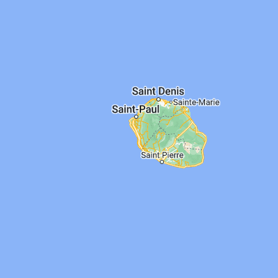 Map showing location of Saint-Leu (-21.170590, 55.288240)