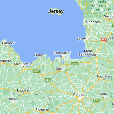 Map showing location of Saint-Lunaire (48.638110, -2.113920)