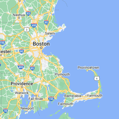 Map showing location of Scituate (42.195930, -70.725870)