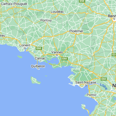 Map showing location of Séné (47.619000, -2.737000)