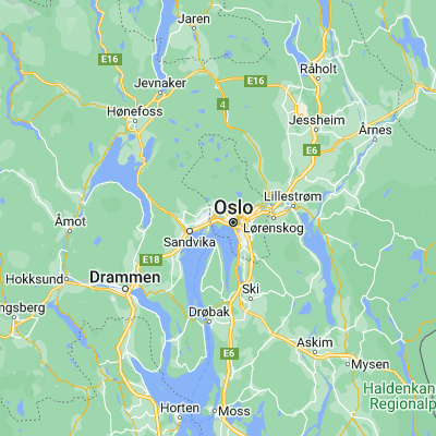 Map showing location of Sjølyststranda (59.921050, 10.680170)