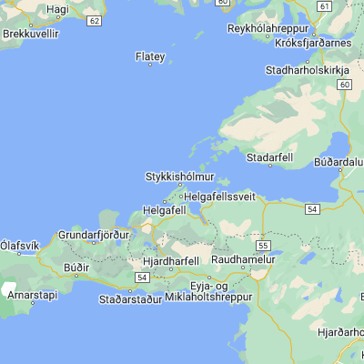 Map showing location of Stykkishólmur (65.075730, -22.729670)