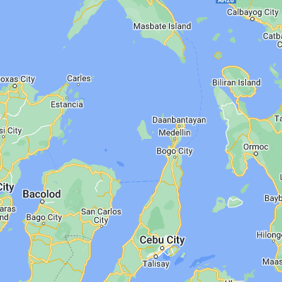 Map showing location of Sulangan (11.137300, 123.722800)