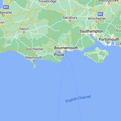 Map showing location of Swanage (50.609230, -1.962600)