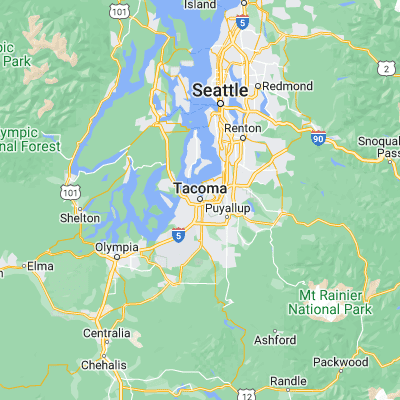 Map showing location of Tacoma (47.252880, -122.444290)