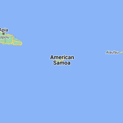 Map showing location of Tāfuna (-14.335830, -170.720000)