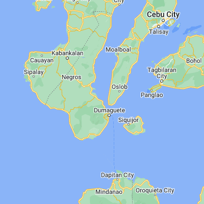 Map showing location of Tandayag (9.454700, 123.229900)