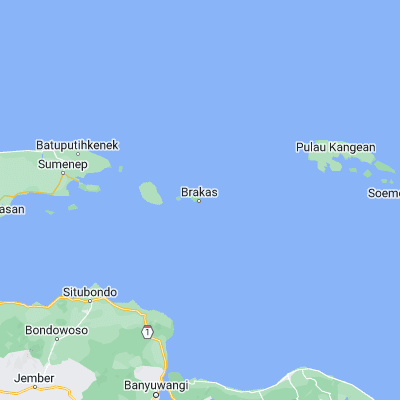 Map showing location of Timurembung (-7.149700, 114.613100)