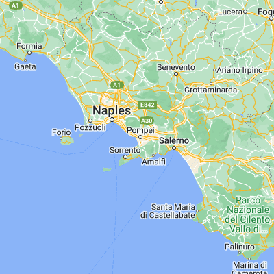 Map showing location of Torre Annunziata (40.749710, 14.464640)