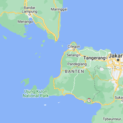 Map showing location of Umbultanjung (-6.233700, 105.831600)