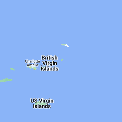 Map showing location of Virgin Gorda (18.462020, -64.426490)