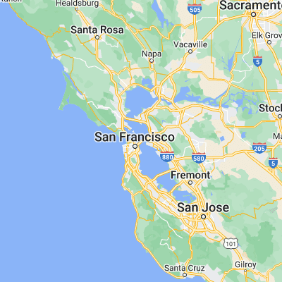 Map showing location of Yerba Buena Island (37.809930, -122.366080)